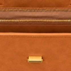 Chabrand By Chabrand Maya Grand Sac Shopping Effet Nubuck 13725 Camel