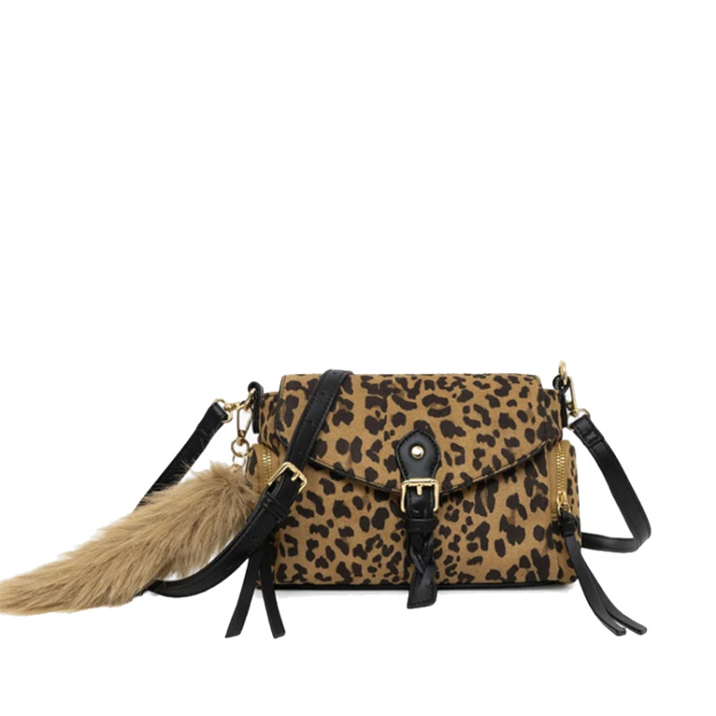 Lollipops Tyler Petit Sac Multi Poches Léopard 2 Tons