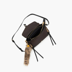 Lollipops Tyler Petit Sac Multi Poches Marron ouvert