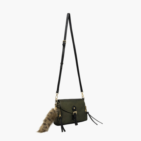 Lollipops Tyler Petit Sac Multi Poches Kaki cote