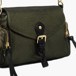 Lollipops Tyler Petit Sac Multi Poches Kaki face