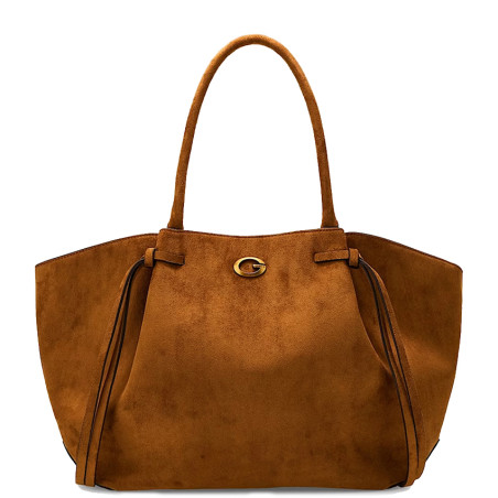 Guess Allegra Grand Sac Cabas Cognac