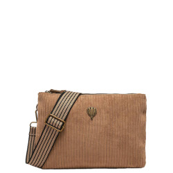 Le Voyage en Panier Velinon Sac Manchon Doublé Polaire Beige