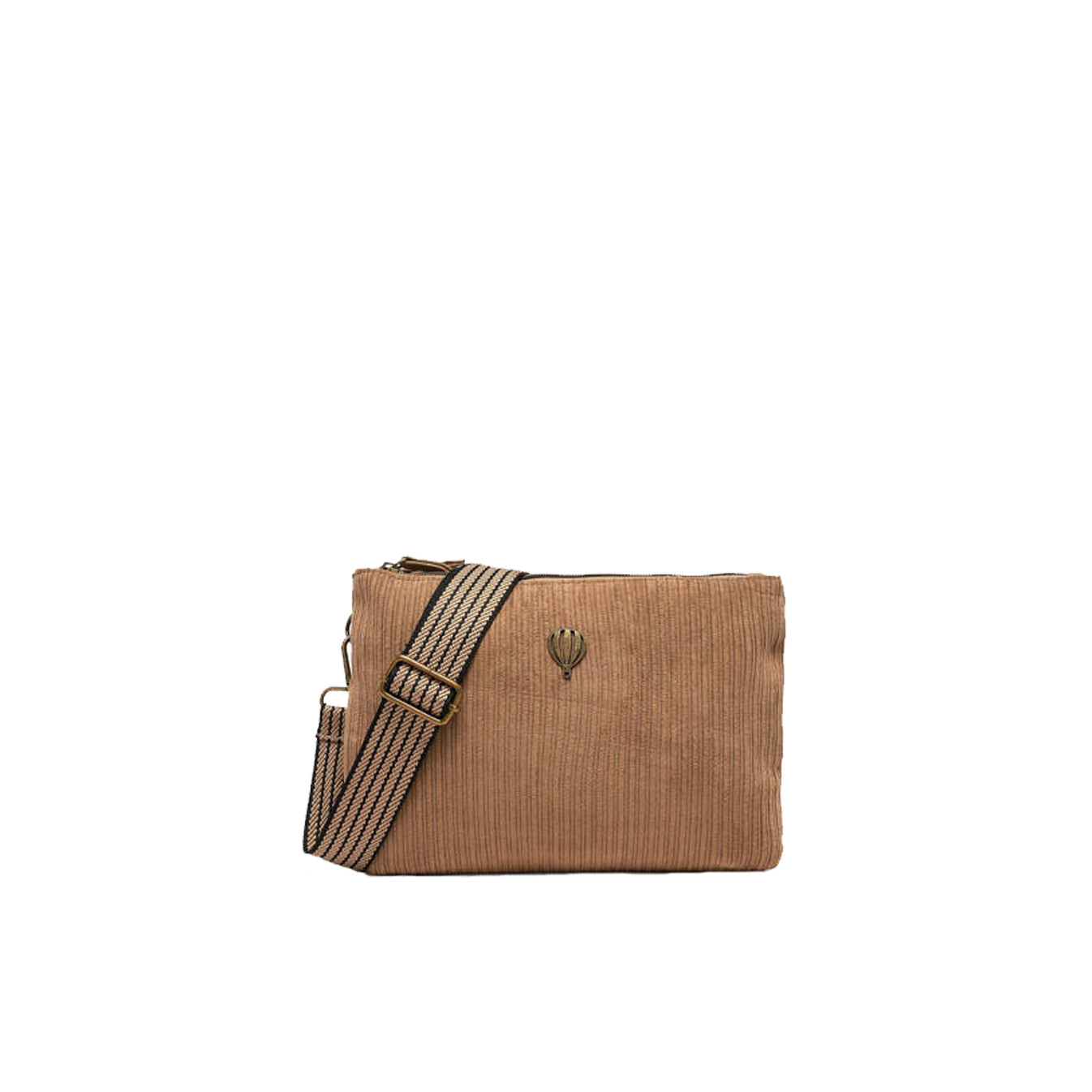 Le Voyage en Panier Velinon Sac Manchon Doublé Polaire Beige