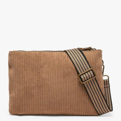 Le Voyage en Panier Velinon Sac Manchon Doublé Polaire Beige dos