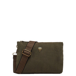 Le Voyage en Panier Velinon Sac Manchon Doublé Polaire Kaki