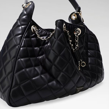 Guess Juliet Sac Hobo Matelassé Black dos