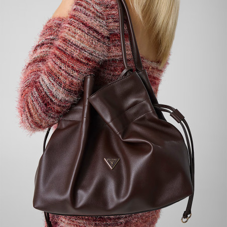 Guess Karima Sac Seau Brown face