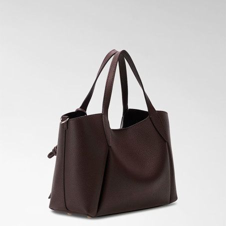 Guess Melody Sac Shopping et Pochette 2 en 1 Brown dos