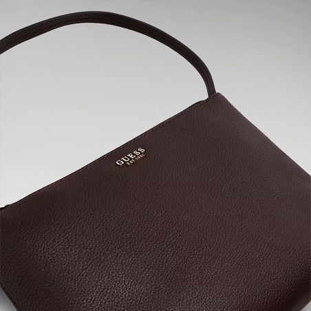 Guess Melody Grand Sac Shopping et Pochette 2 en 1 Brown details