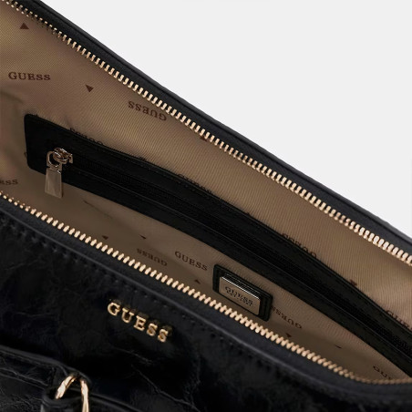 Guess Taylor Sac Hobo Black ouvert