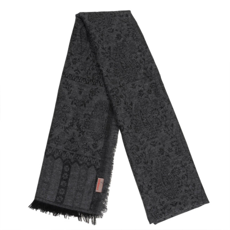 Isotoner Écharpe Mixte Ultra-doux Anthracite Noir