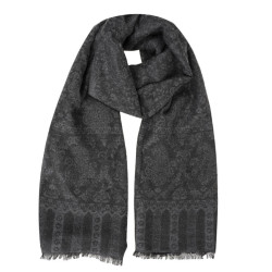 Isotoner Écharpe Mixte Ultra-doux Anthracite Noir 1