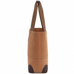 Le Voyage en Panier Velinier Cabas M Velours Beige