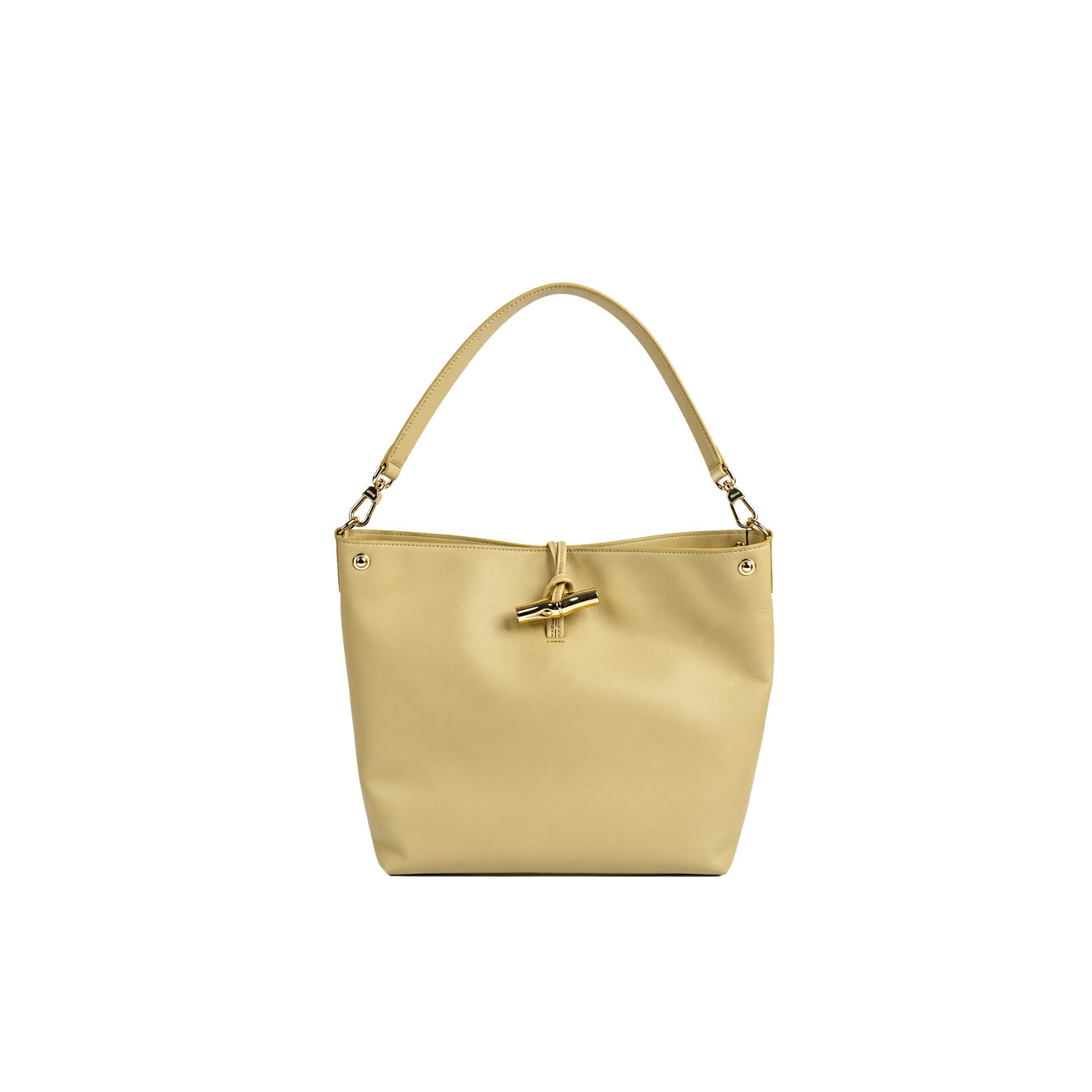 Longchamp Le Roseau Sleek Sac Porté Epaule M Racine