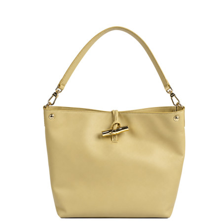 Longchamp Le Roseau Sleek Sac Porté Epaule M Racine