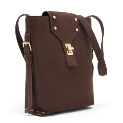 Les Petites Bombes Phedra Sac Bandoulière Choco Foil