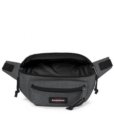 Eastpak Doggy Bag Sac Banane 77h Black Denim ouvert