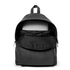 Eastpak Padded Pak'R 762 Sac à Dos 64o Black Ink Leather ouvert