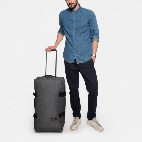 Eastpak Tranverz M TSA Sac de Voyage 77h Black Denim 4