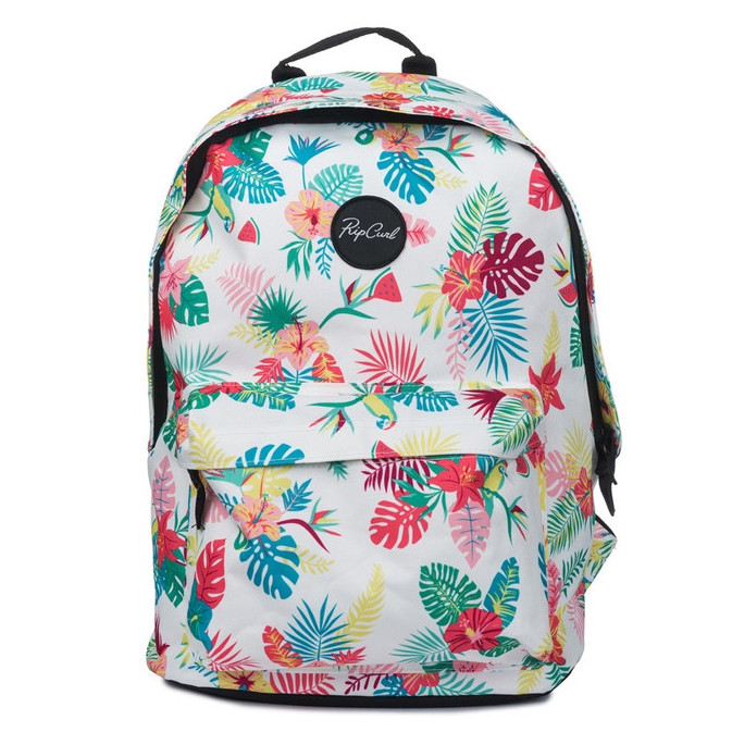 Sac De Plage Rip Curl Fleurs Multicolore - Tissu Et Corde - Taille Large (occasion)