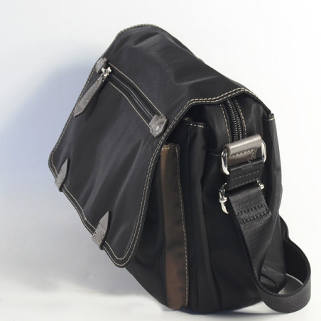 Lancaster Basic Sport Sac Porté Travers 510-26 Noir TG cote