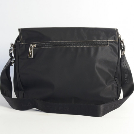 Lancaster Basic Sport Sac Porté Travers 510-26 Noir TG dos