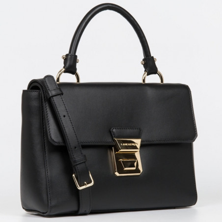 Lancaster Parisienne Gena Or Sac A Main Rabat 571-27 Noir cote