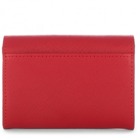 Lancaster Saffiano Signature Porte Monnaie 127-01 Rouge dos