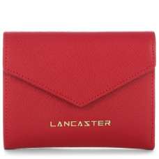 Lancaster Saffiano Signature Portefeuille Dos à Dos 127-02 Rouge
