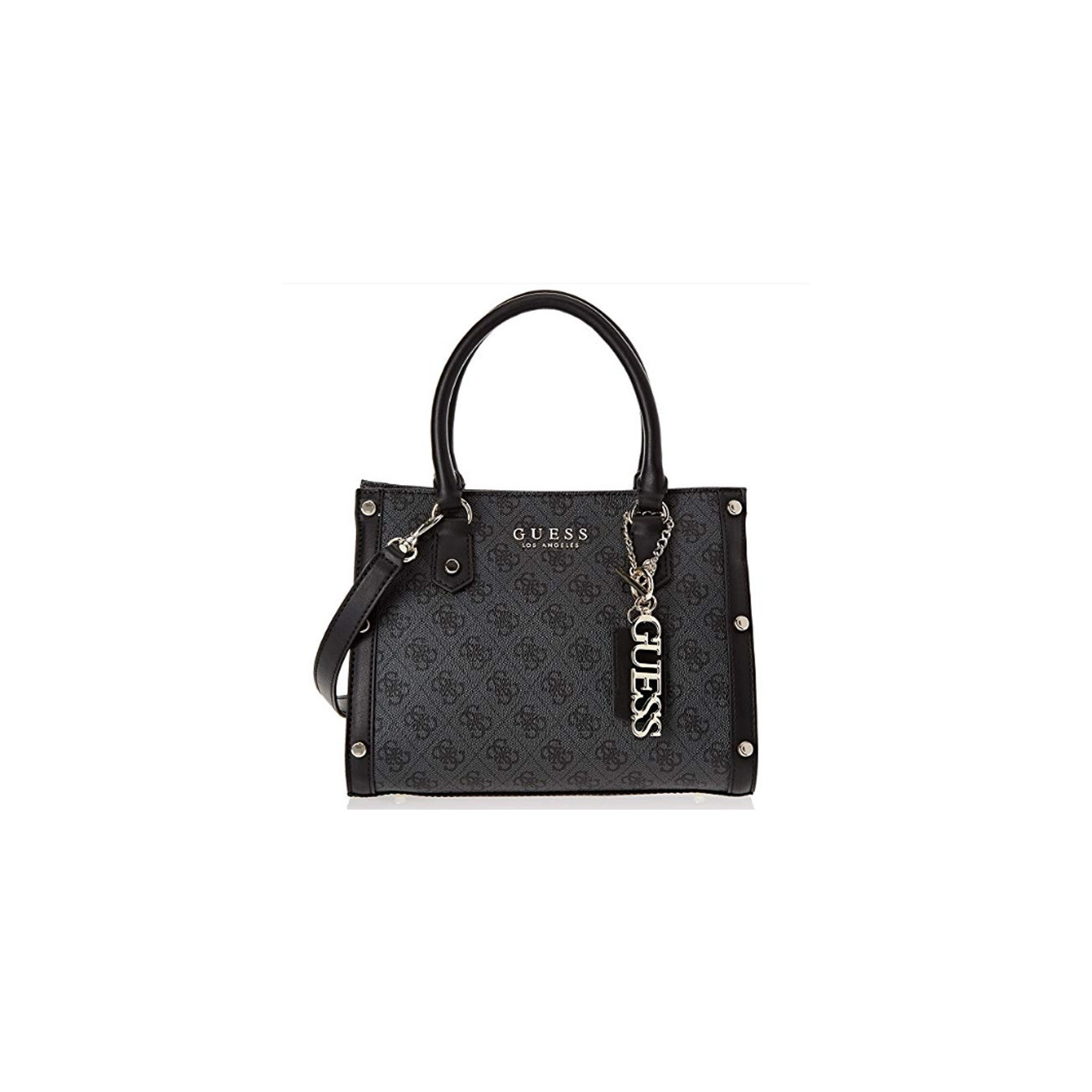 Sac à Main GUESS Florencia - Fourre-tout Noir En Simili Cuir - Neuf Avec étiquettes