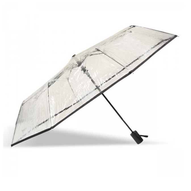 Isotoner Parapluie Cloche PVC Noir