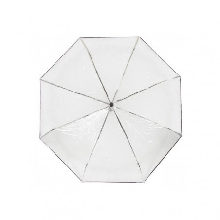 Isotoner Parapluie Cloche PVC Noir ouvert