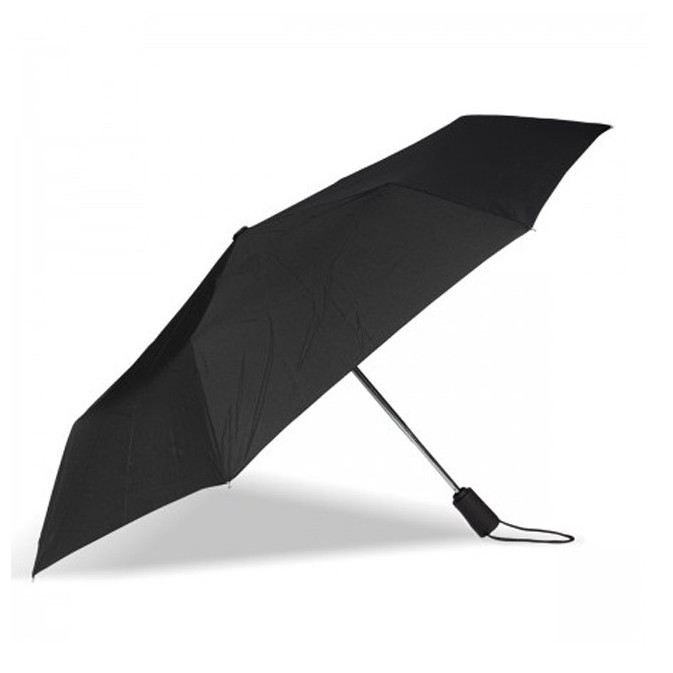 Isotoner Parapluie Homme Pliant X-TRA Sec Noir