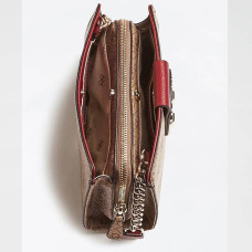 Sac Bandoulière GUESS Fourre-tout Shopping - Taille Large, Couleur Marron Doux, Neuf Avec étiquettes