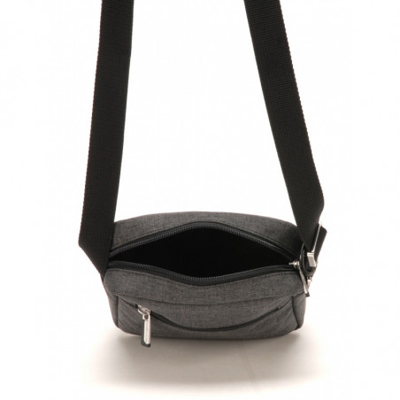 Arthur & Aston grande Pochette 1847-02 Gris ouvert