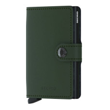 Secrid Porte-Carte Miniwallet Matte Green Black