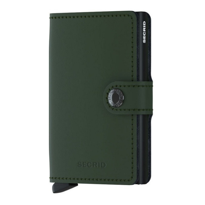 Secrid Porte-Carte Miniwallet Matte Green Black