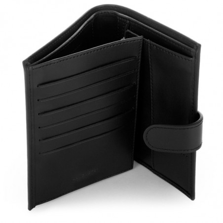 Lancaster Constance Porte cartes 137-15 Noir  ouvert