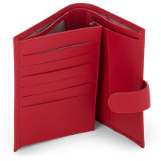 Lancaster Smooth Cardholder 137-15 Red