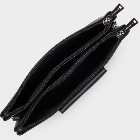 Lancaster Maya Sac Pochette 517-27 Noir ouvert
