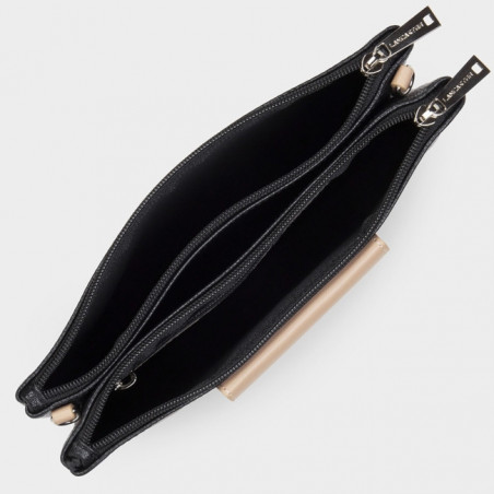 Lancaster Maya Sac Pochette 517-27 Noir EN OUVERT
