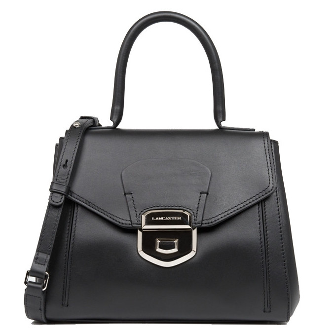 Lancaster Parisienne Sophia Sac A Main Rabat 579-02 Noir