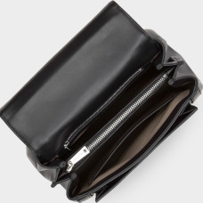 Lancaster Parisienne Sophia Sac A Main Rabat 579-02 Noir ouvert