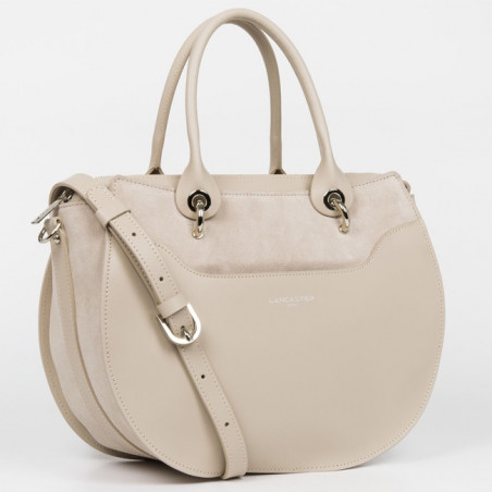 Lancaster Vandôme Lune Sac A Main 432-13 Galet Rose cote