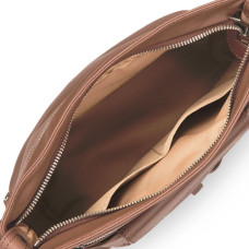 Lancaster Soft Vintage Nova Sac Porté Travers 5761 Noyer ouvert