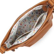 Lancaster Soft Vintage Nova Sac Porté Travers 5761 Miel ouvert