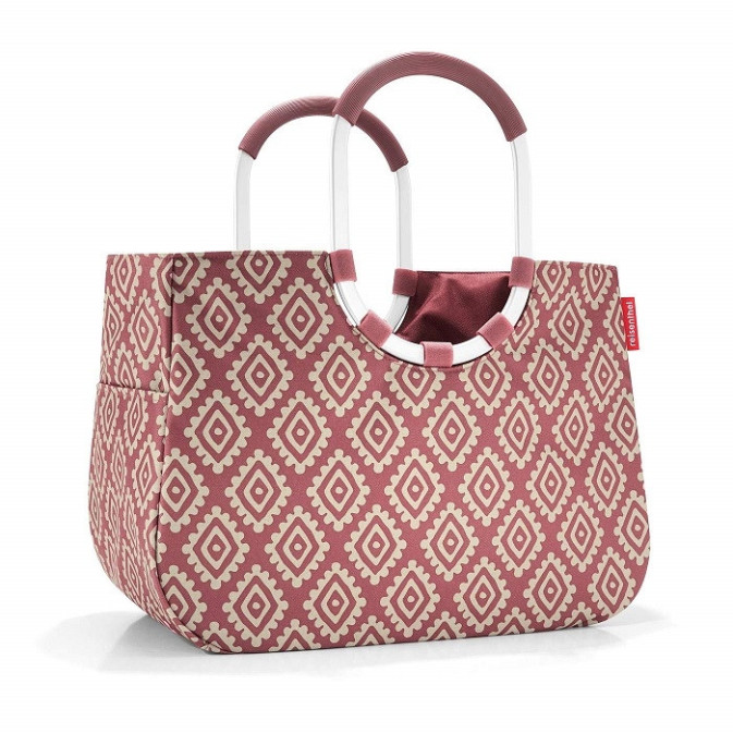 Sac De Shopping Reisenthel M - Noir à Pointillés, Polyester - Dimensions 51x30.5x26 Cm - Neuf Avec étiquettes