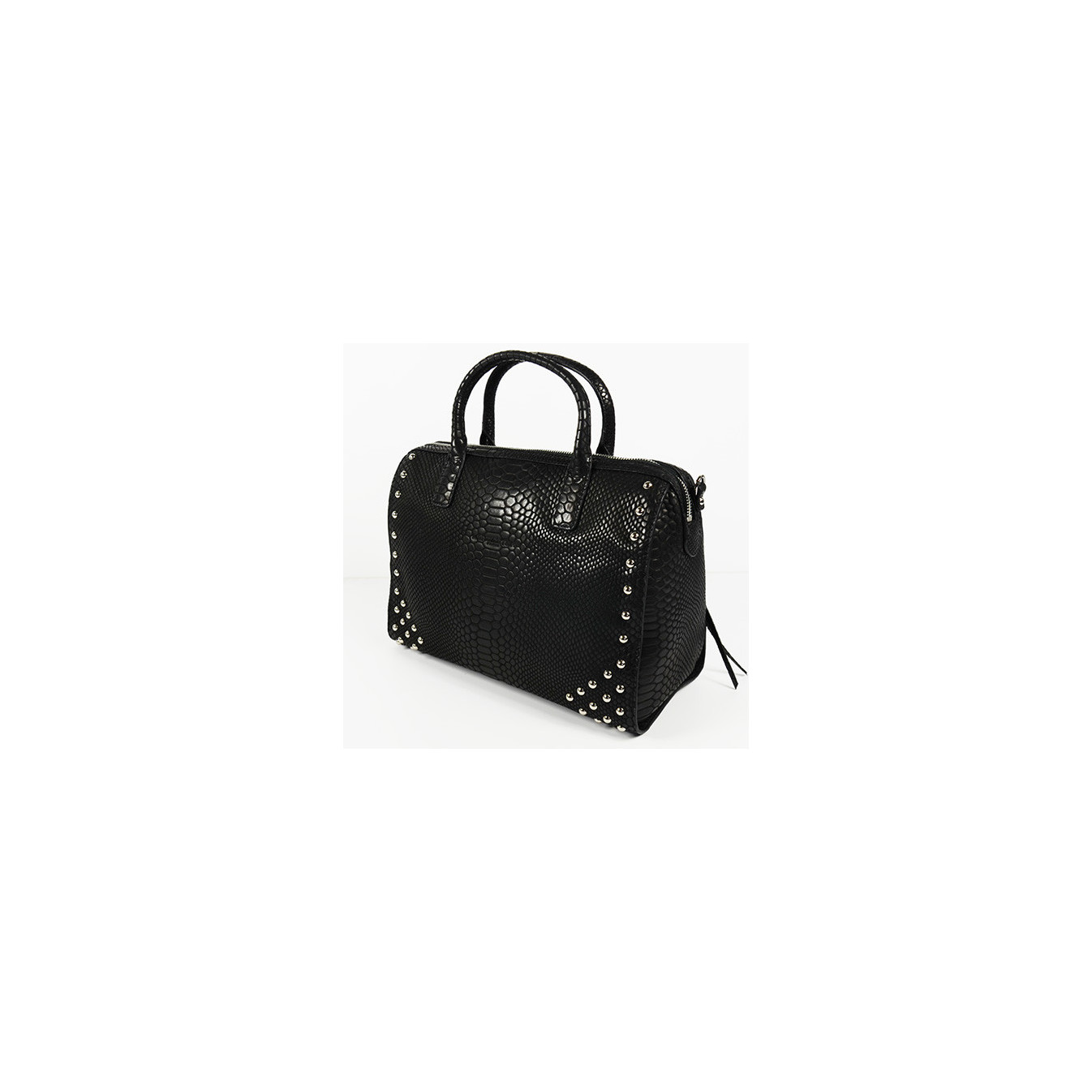 Sac à Main LANCASTER En Cuir Aspect Animal - Porté épaule Beige/marron - Occasion Bon état