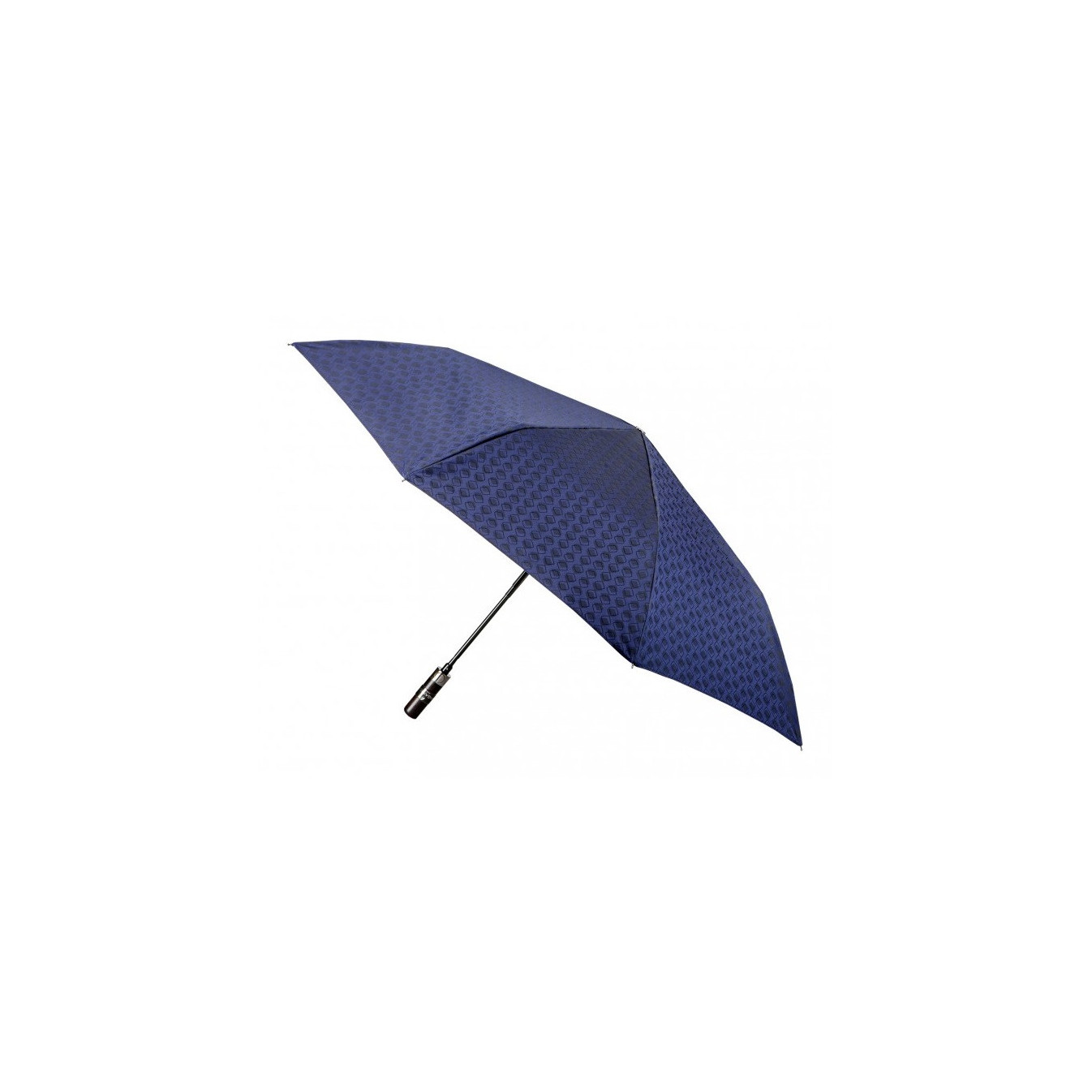 Parapluie Piganiol Homme Mini-Pliant Automatique Cubique Bleu